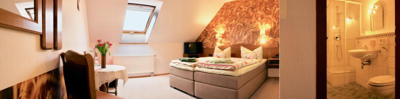 Pension Gruenes Herz Tonndorf ภายนอก รูปภาพ